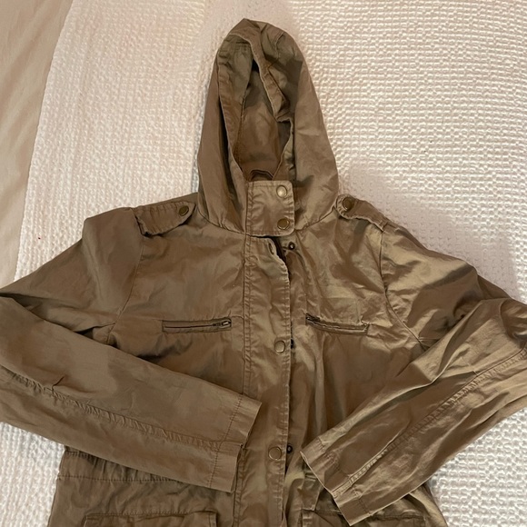 Taupe Utility Jacket - Picture 4 of 4